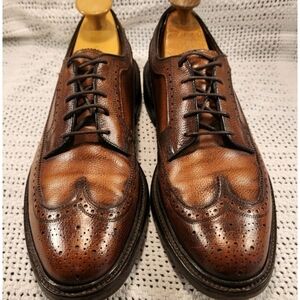 Men's Brown Leather Dress Shoes